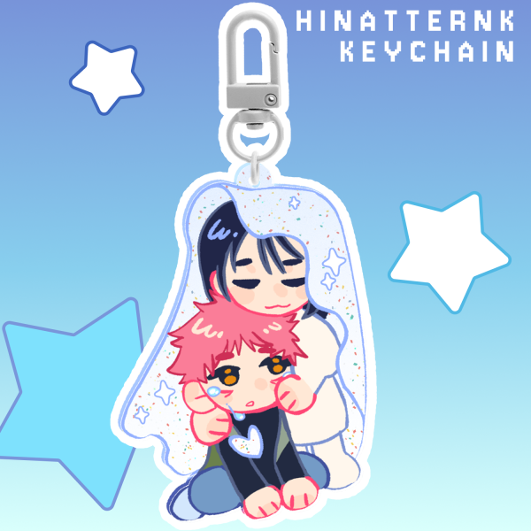 Alien Stage Mizi and Sua Keychain