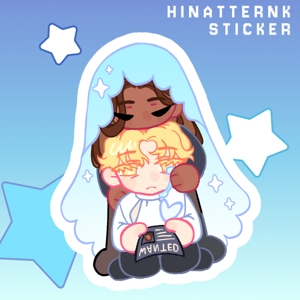 Alien Stage Luka and Hyuna Sticker