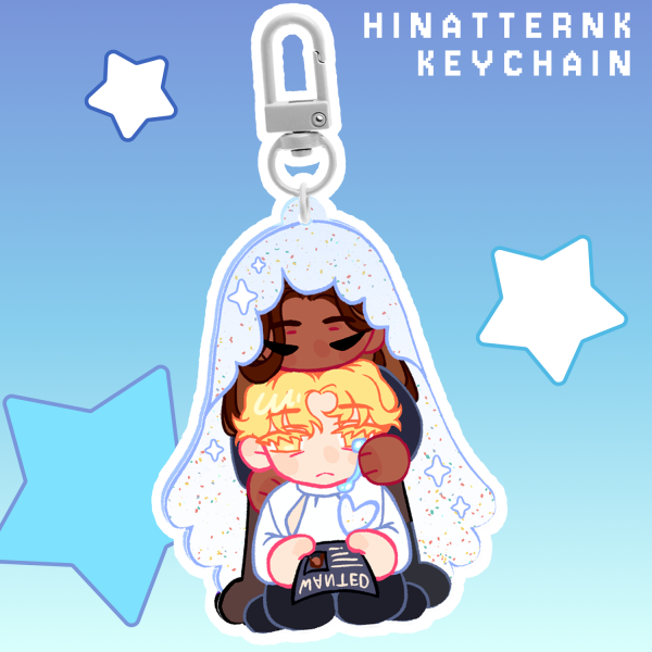 Alien Stage Luka and Hyuna Keychain