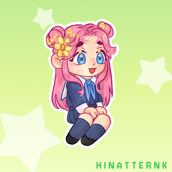 LDShadowLady Sticker