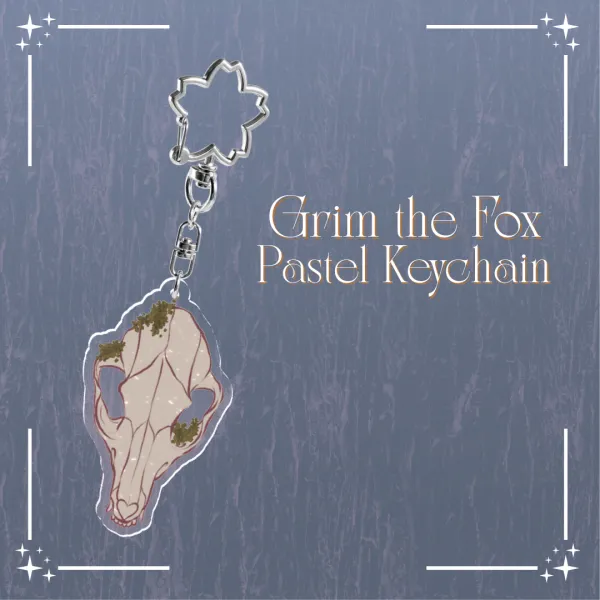 Pastel Grim || Ripple Acrylic Keychain