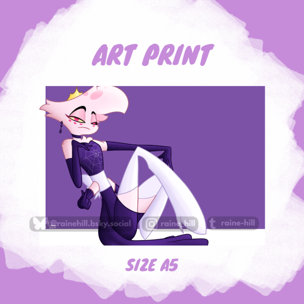 [A5 Print] Angel Dust | Hazbin Hotel