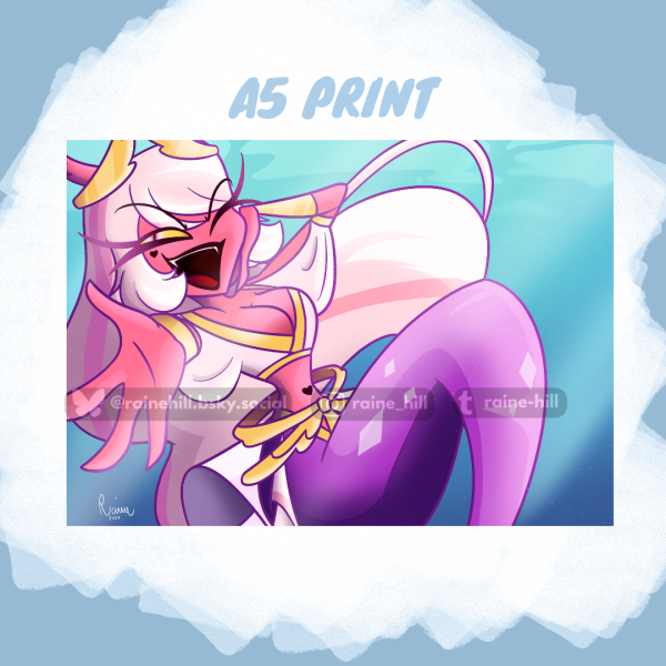 [A5 Print] Siren Verosika | Helluva Boss