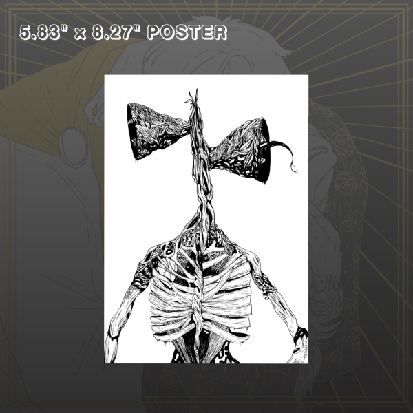 Manga-style Siren Head