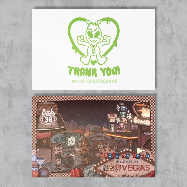 Fallout | New Vegas | Postcard