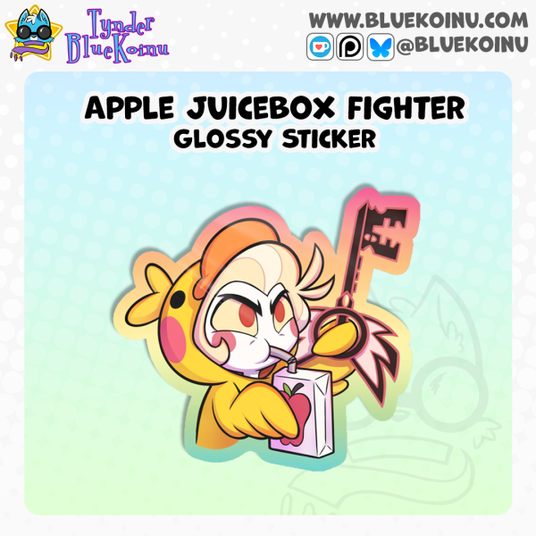 Apple Juicebox Fighter | Sticker