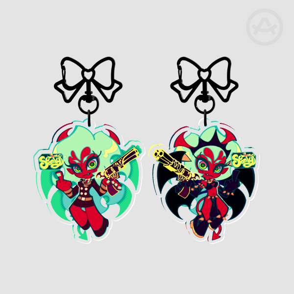Scanty | Double Sided Acrylic Keychain