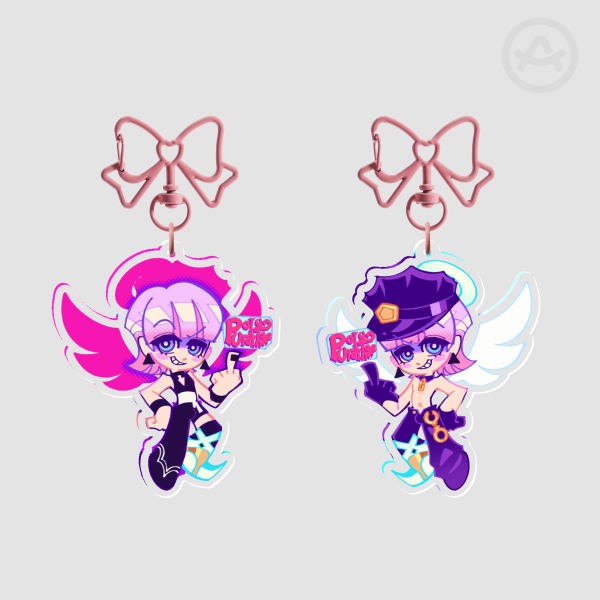Polyurethane | Double Sided Acrylic Keychain