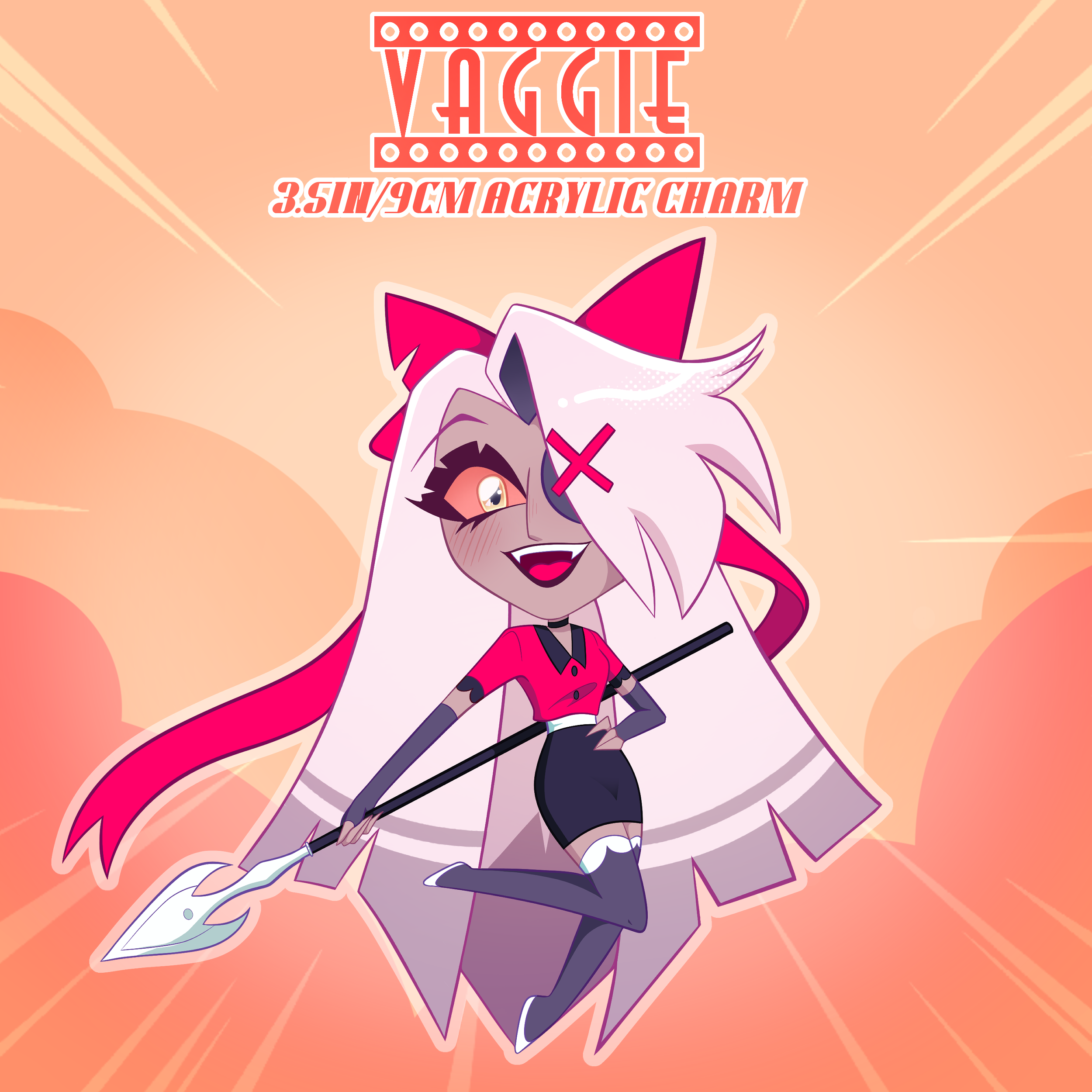 Vaggie Charm [Hazbin Hotel]