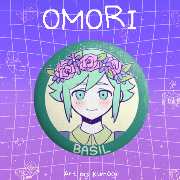 Basil (Button Pin)