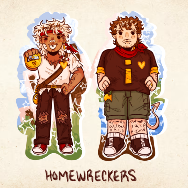 Homewreckers Soulmates Keychain