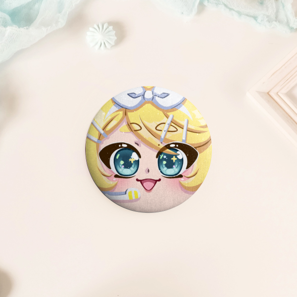 [ Vocaloid ] Kagamine Rin 1.25in Button Pin