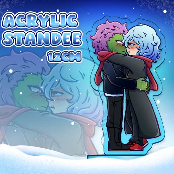 Winter Spinneraki Acrylic Standees