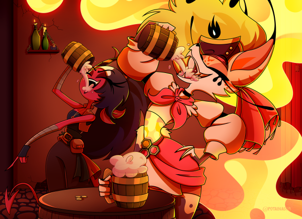 Beelzebub and Sallie May HB Poster