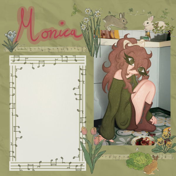 DDLC Monika postcard