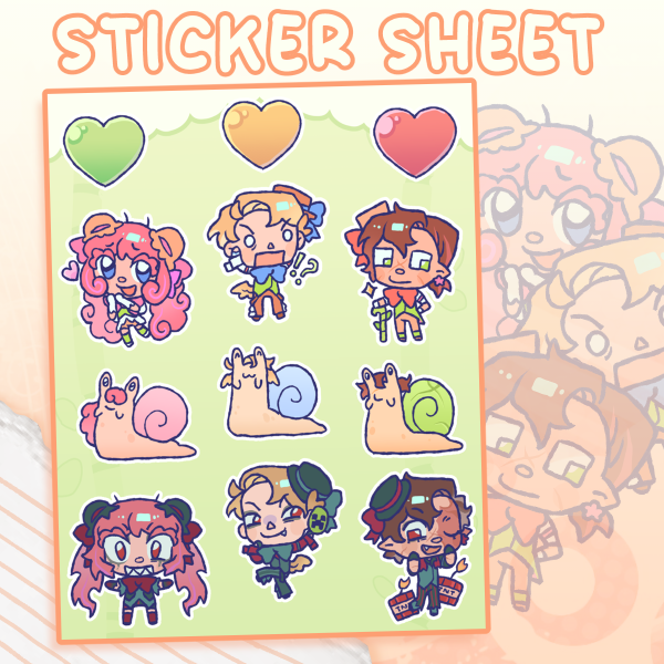 Bamboozlers Sticker Sheet