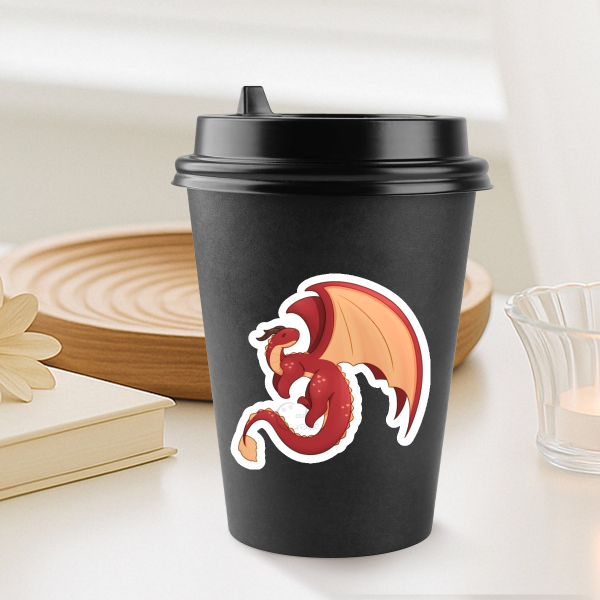 Red Dragon - Sticker