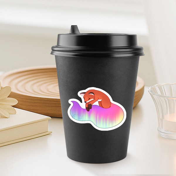 Tulikettu Red - Sticker