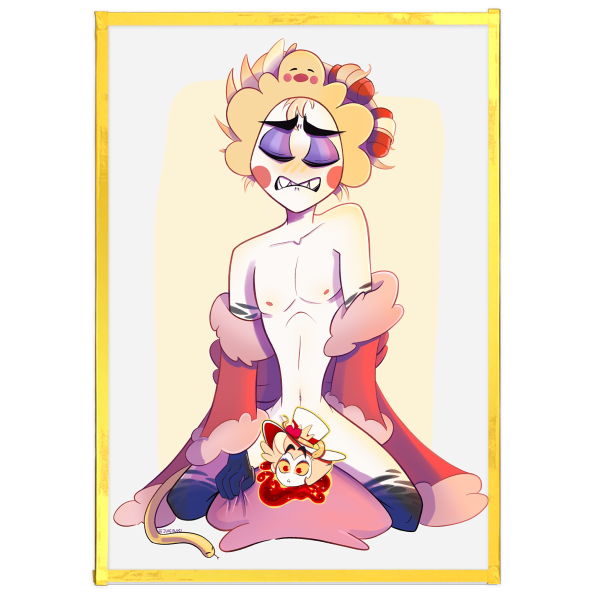 NSFW Lucifer's Morning Routine Art Board