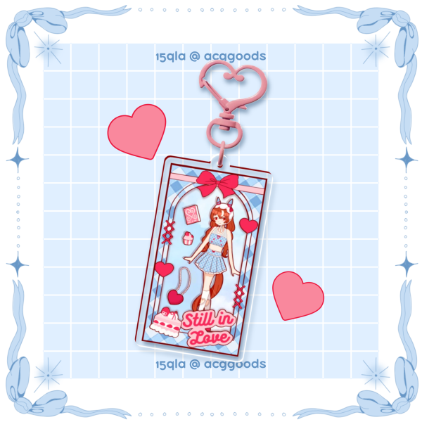 umamusume still in love doll box keychain