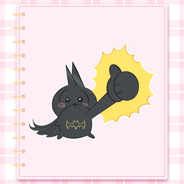 Batgirl Usagi Sticker