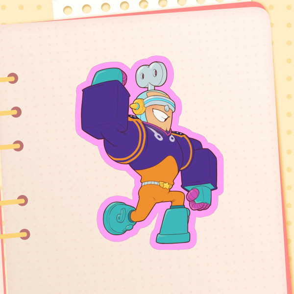 Egghead Franky Stickers