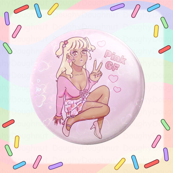 Pink GF Button