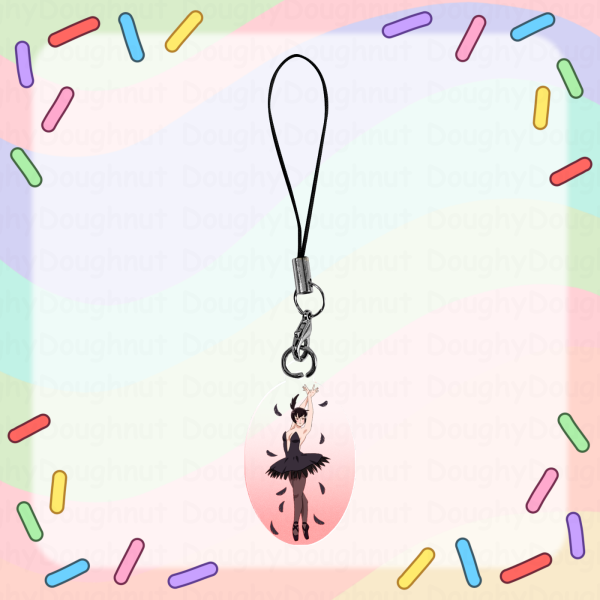 Princess Kraehe Rue Phone Charm Keychain