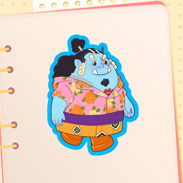 Egghead Jinbe Stickers