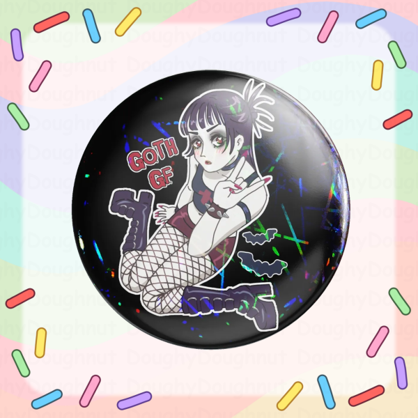 Goth GF Button