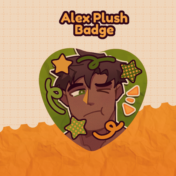 Alex Plush Badge