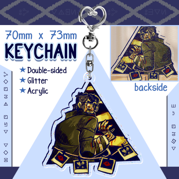 Billford Week: Day 3【Glitter Acrylic Keychain】