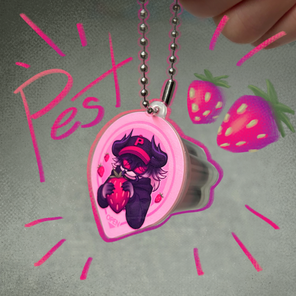 Pest Jelly Keychain