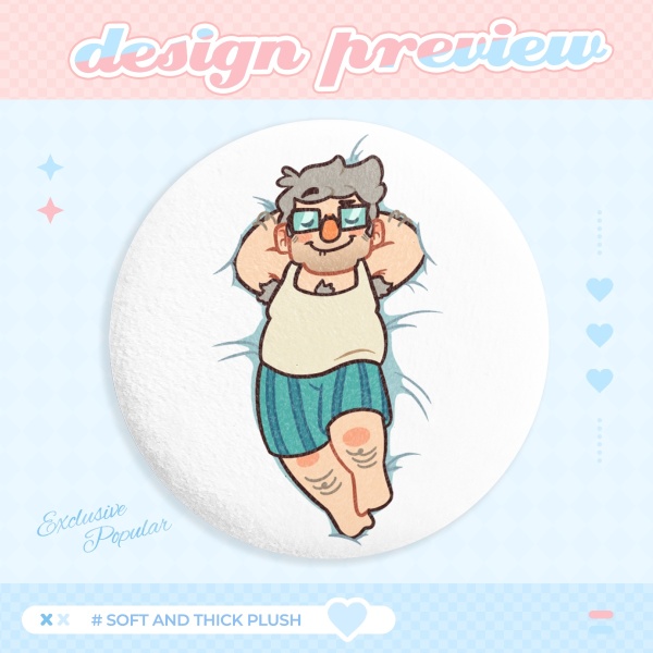 Stan Bodypillow Plush-Badge