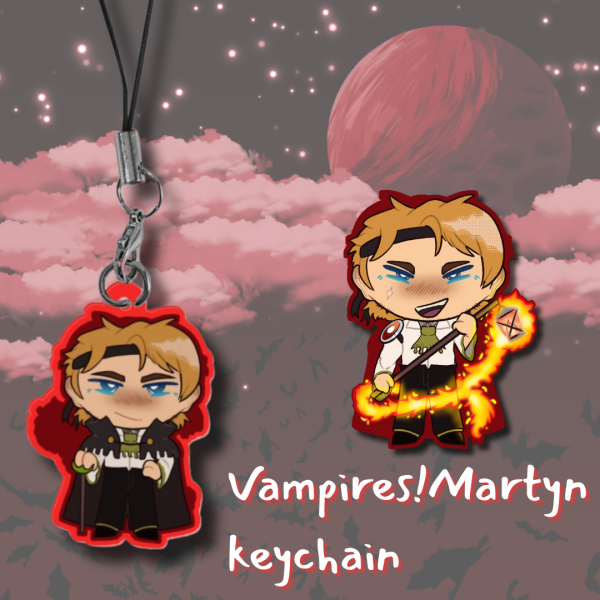 Vampires Martyn chibi keychain