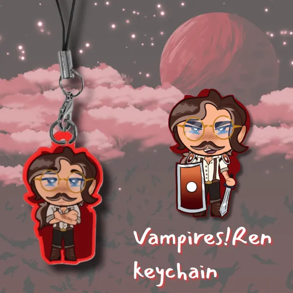 Vampires Ren chibi keychain