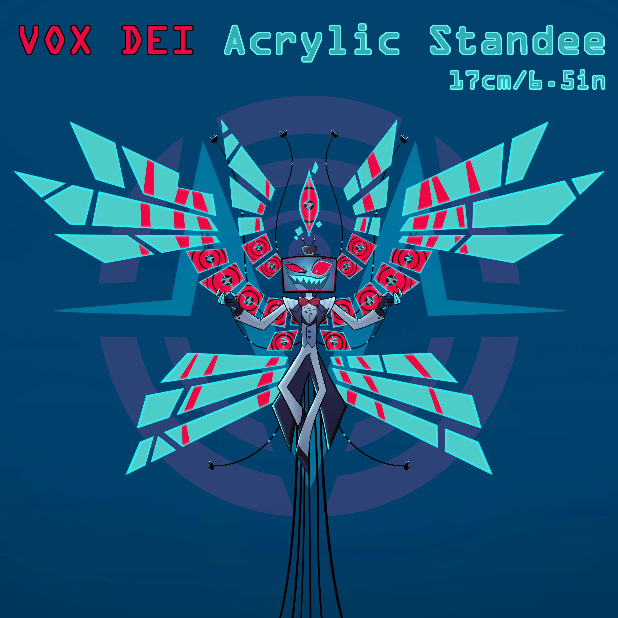 VOX DEI Standee [Hazbin Hotel] by cagedgalaxy - ACGGOODS