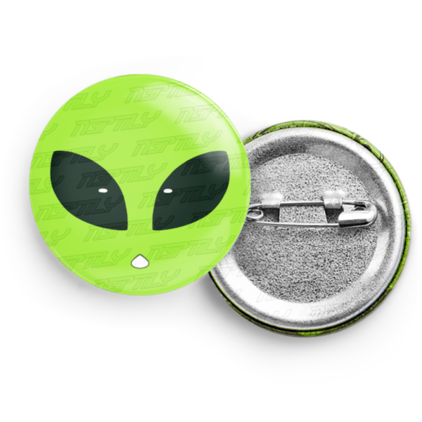 Alien Glossy Badge