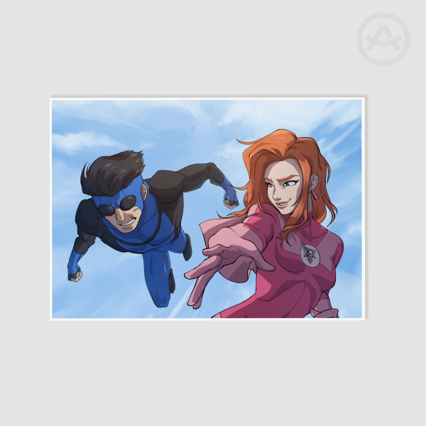 Invincible and Atom Eve Print