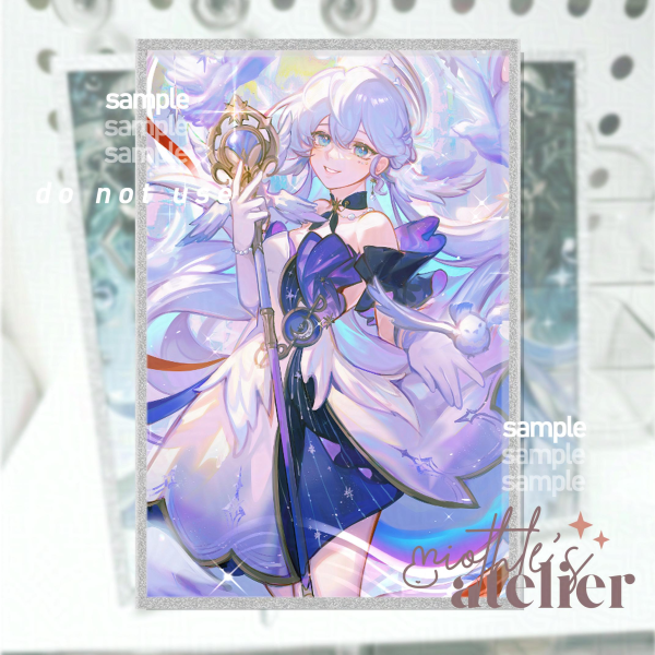 Robin Clear Silver Acrylic Art Board