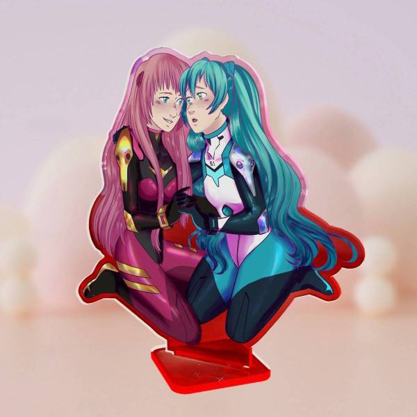 Miku Luka NGE standee