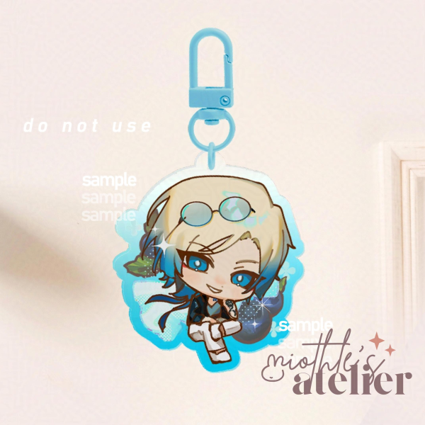 Kaiser Translucent Color Acrylic Keychain