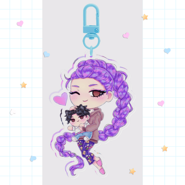 Rujinu KPDH - Clear Acrylic Keychains