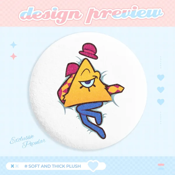 Steve Bodypillow Plush Badge