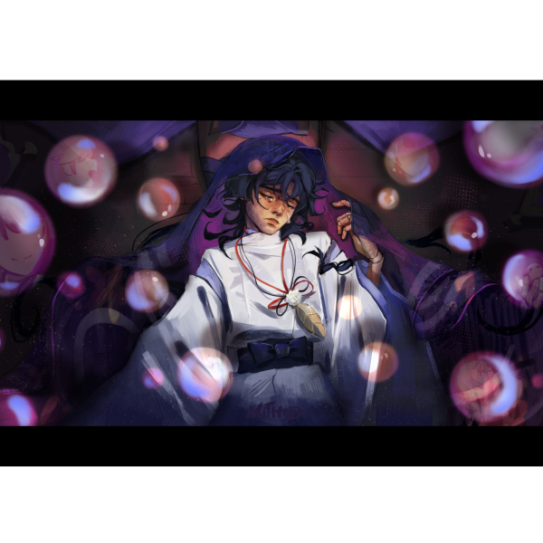 Genshin Impact - Wanderer (Kabukimono)