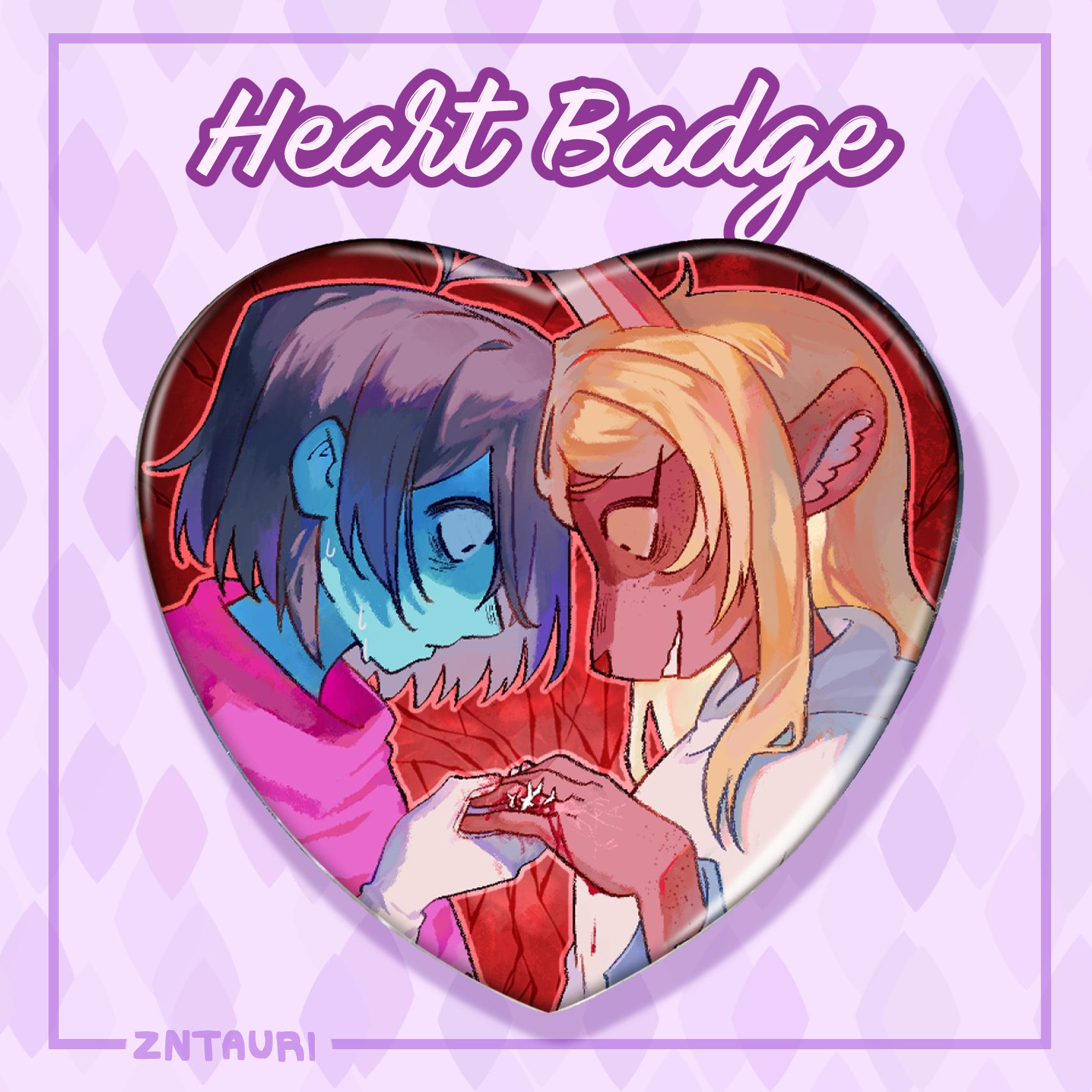 Kriselle Heart Badge