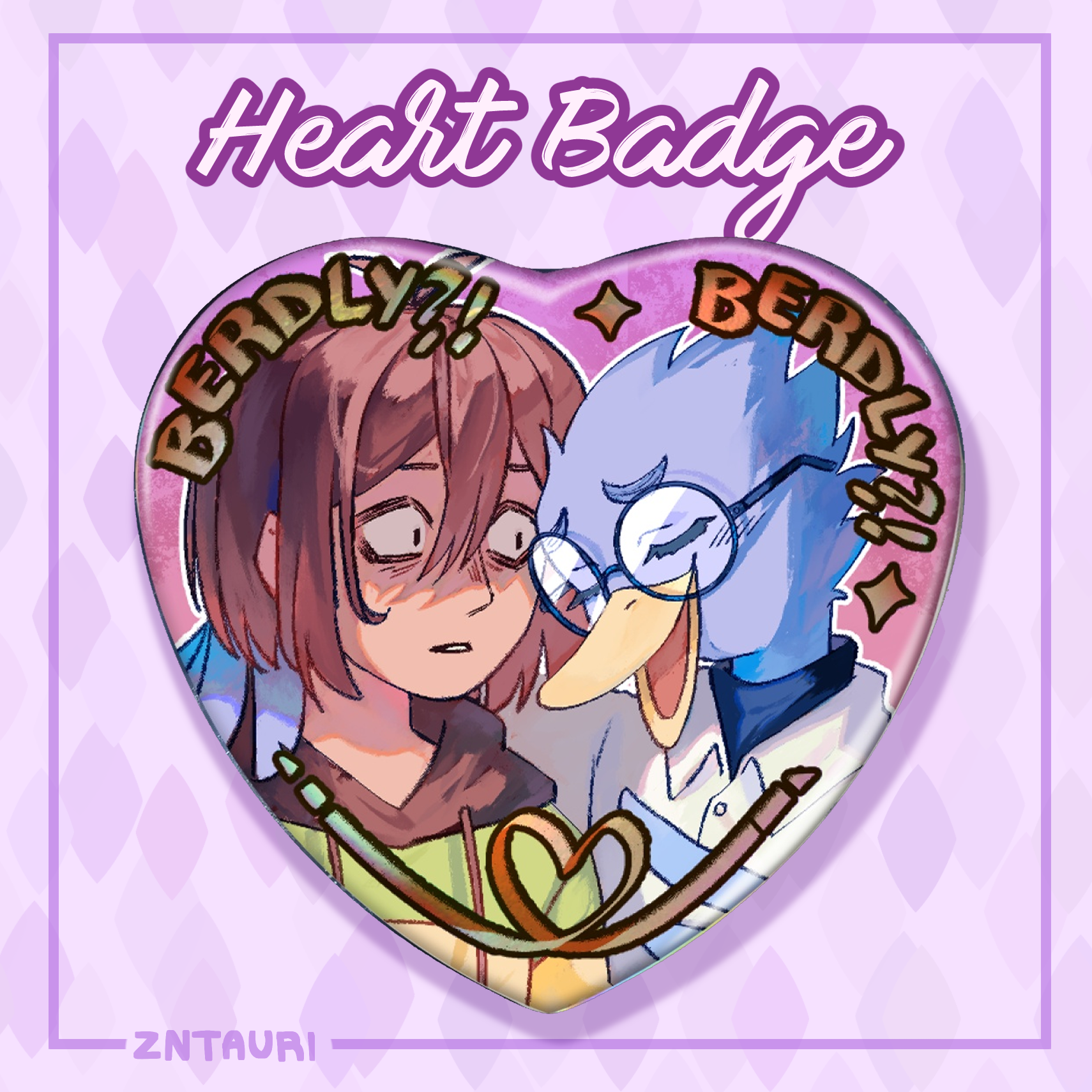 Kerdly Heart Badge