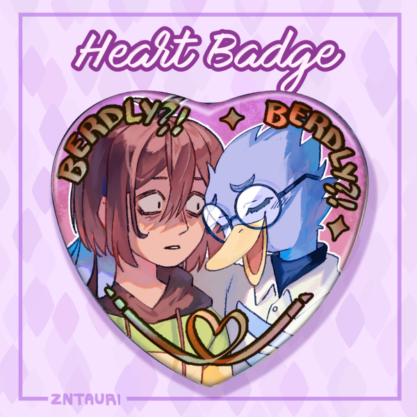 Kerdly Heart Badge