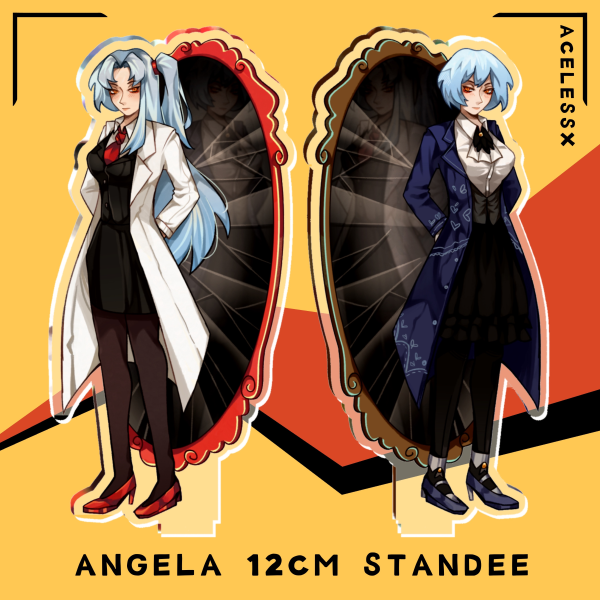 Angela Double-Sided Standee
