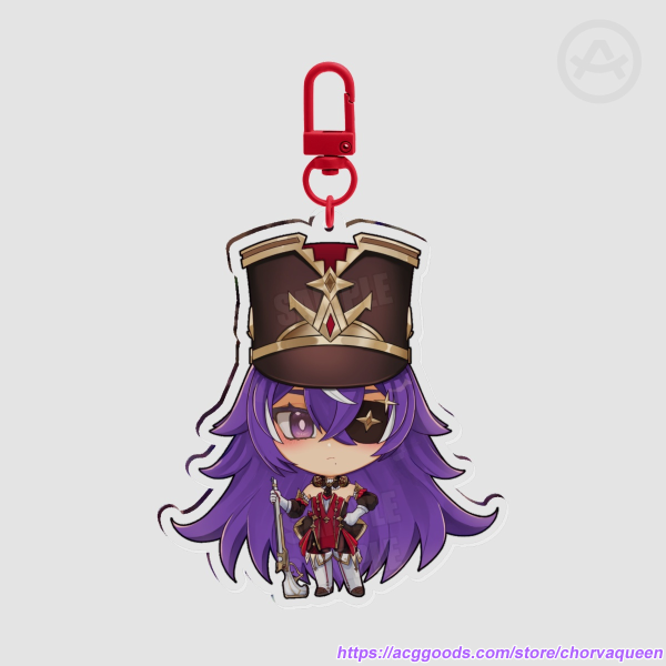 Chevreuse Acrylic Keychain